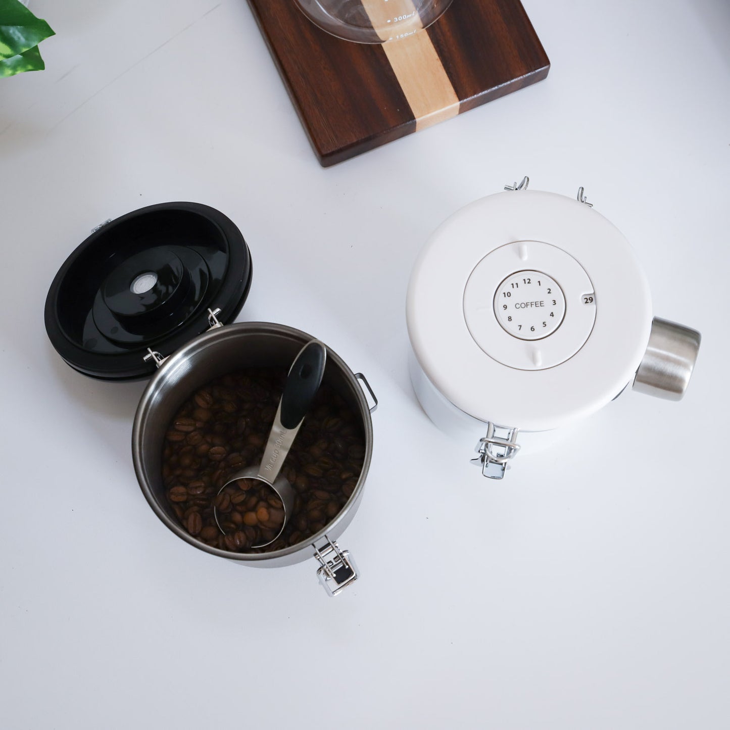 Airtight Coffee Canister with FreshLock Valve