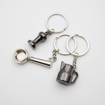 Miniature Coffee Gear Keychains