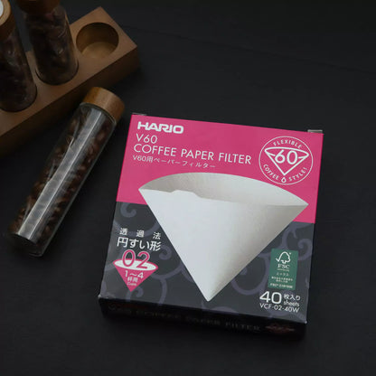 Hario V60 White Paper Filters